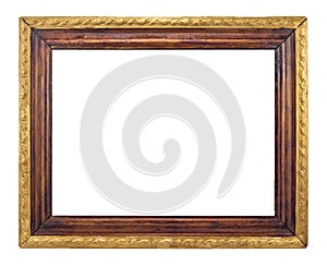 Empty vintage frame