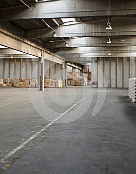 Empty warehouse
