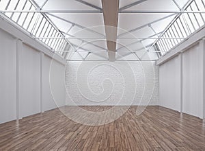 Empty warehouse for office