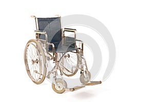 Empty wheelchair