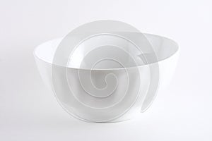 Empty White Bowl