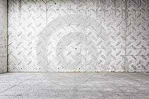 Empty White Concrete Texture Background