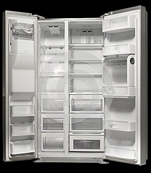 Vacío blanco refrigerador 