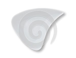 empty white porcelain plate
