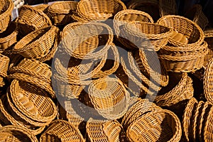 Empty wicker baskets for sale