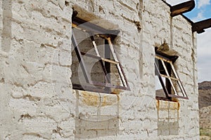 Empty Windows on an Abandoned Building