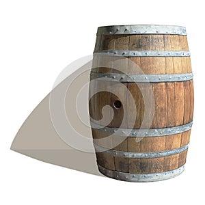 Empty Wine Barrel