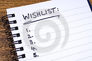 Empty Wish List photo