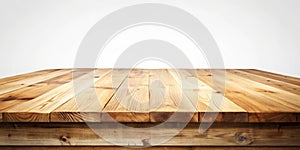 Empty Wooden Table Background photo