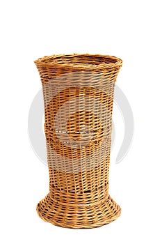 Empty woven basket