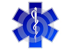 EMS emergency medical service logo photo