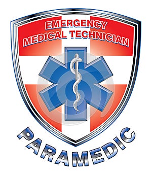 EMT Paramedic Medical Design Shield