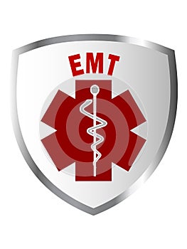 EMT shield sign