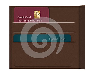 EMV chips have led to a redesign of some credit cards to a vertical or portrait format. Here is a mock generic credit card that is