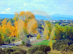 Tera valley in autum photo