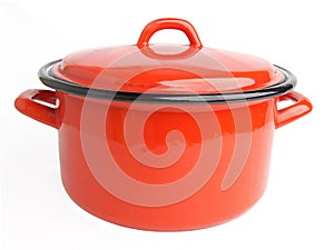 Enamel cooking pot