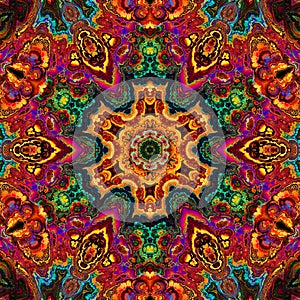 Enamel kaleidoscope photo