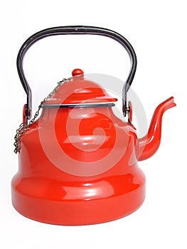 Enamel teapot