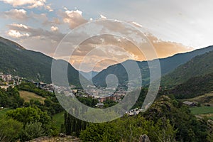 Encamp, Andorra in Summer