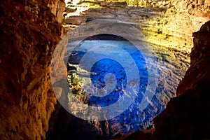 The Encanted Well-PoÃÂ§o Encantado in Bahia Brazil photo