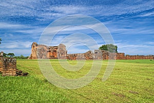 Encarnacion and jesuit ruins in Paraguay