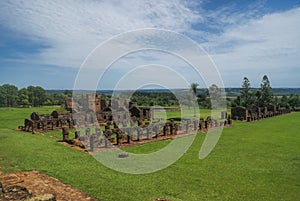 Encarnacion and jesuit ruins in Paraguay