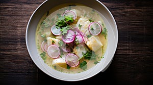 Encebollado: Hearty Ecuadorian Fish Soup with Yuca and Pickled Onion