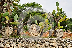 Enchanted Castle of Sciacca, open-air museum in Agrigento, Sicily