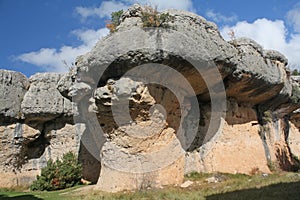 The enchanted city, mushroom-shaped rocks