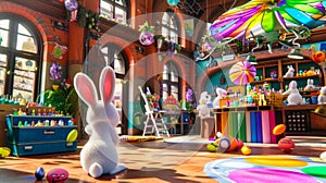 The Enchanted Easter Bunny Playground