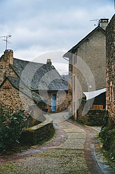 Enchanted Escapade: Roaming the Narrow Streets of Najac in Aveyron.