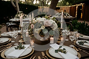 Enchanted Evening: Intimate Backyard Wedding Beneath Nature\'s Canopy