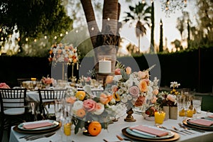 Enchanted Evening: Intimate Backyard Wedding Beneath Nature\'s Canopy