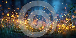 Enchanted Forest Glowing Lightscape