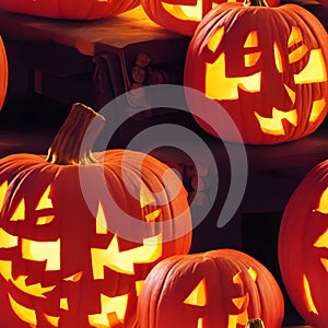 Enchanted Halloween Night: Jack-oâ€™-Lantern Magic