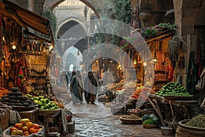 Enchanted Medieval Marketplace photo