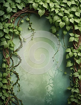 Enchanted Nature Frame with Ivy