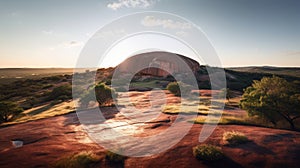 The Enchanted Rock Texas - made with Generative AI tools