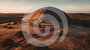 The Enchanted Rock Texas - made with Generative AI tools