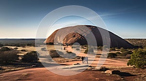 The Enchanted Rock Texas - made with Generative AI tools