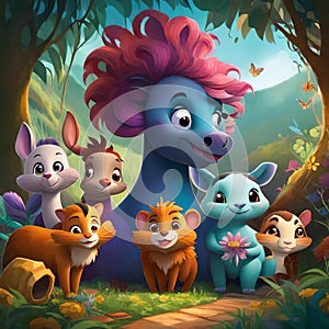 Enchanted Woodland: Whimsical Forest Friends