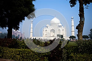 Enchanting beauty of Taj Mahal photo