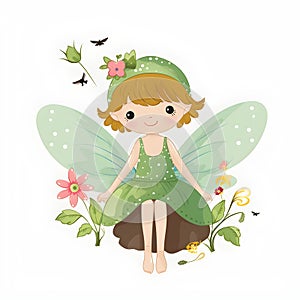 Enchanting fairy wings clipart