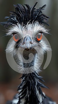 Enchanting and Frightening: An Ostrich\'s Alluring Alarm Clock