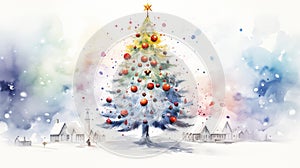 Enchanting Holiday Decor: Anomalous Ornaments on a Dynamic White