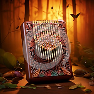 Enchanting image of the African Kalimba