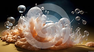 Enchanting Microcosm: Super Macro Absorption of Soap Foam