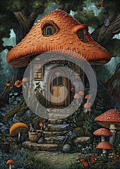 Enchanting Mushroom House: A Fairytale Abode for Exquisite Creat