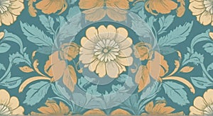 Enchanting World of Vintage Floral Wallpapers