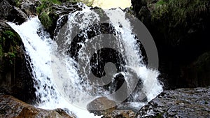 The enchantment of the Vertova valley, between waterfalls and paths